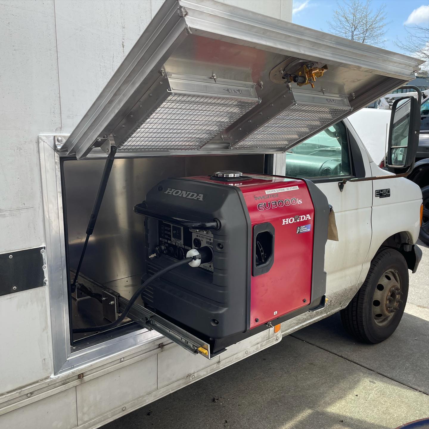 Custom generator upfit enclosure